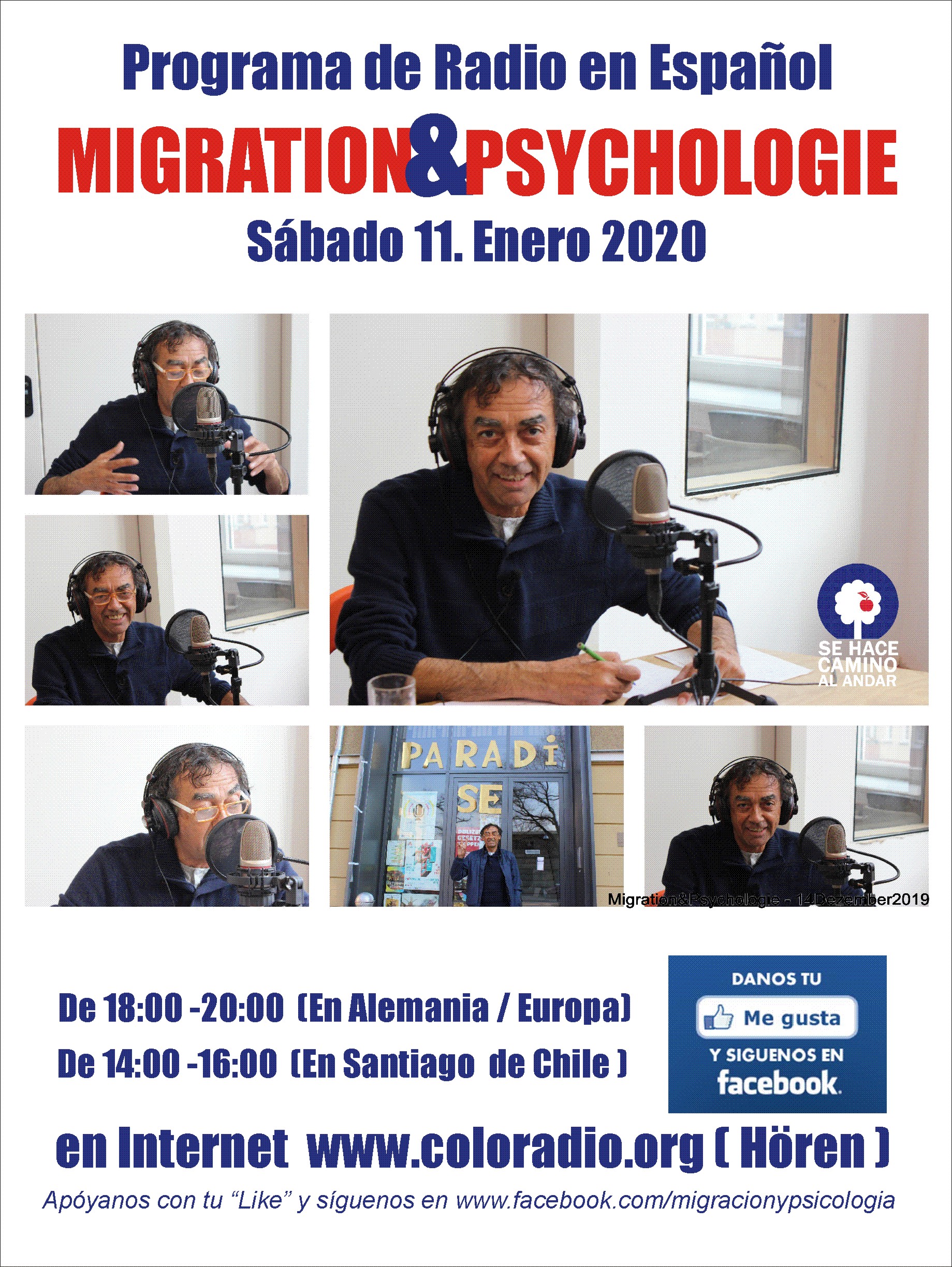 Programa de Radio Migration&Psychologie en español