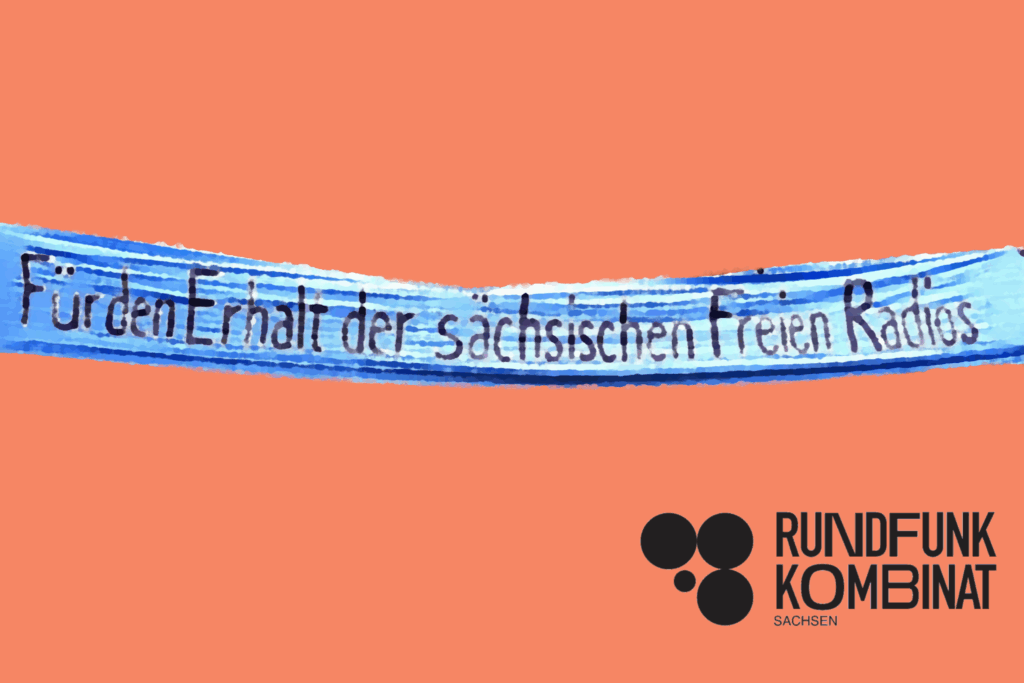 Bild zum Beitrag: Für den Erhalt der sächsischen Freien Radios